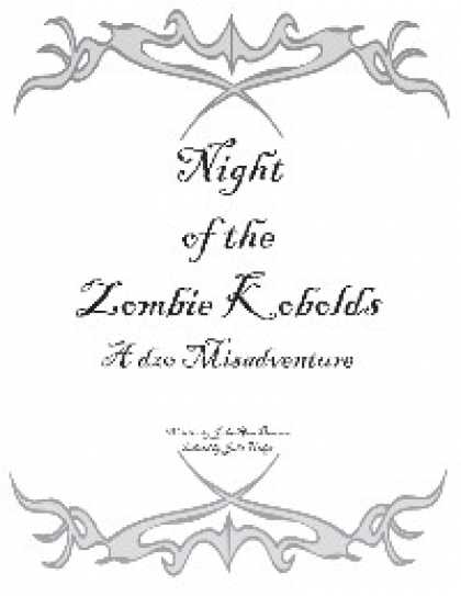 Role Playing Games - Night of the Zombie Kobolds!