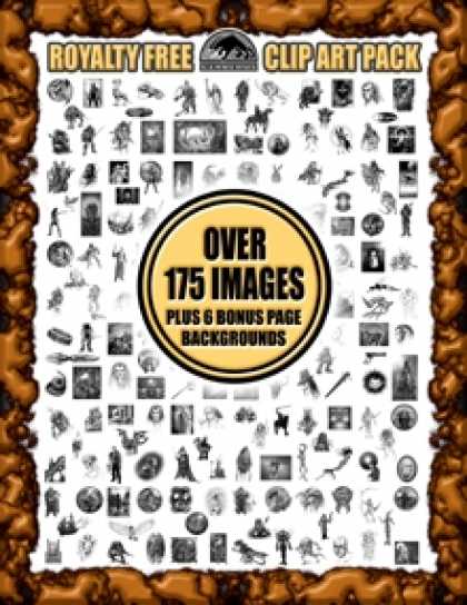 Role Playing Games - Cerberus Royalty Free Clip Art Pack