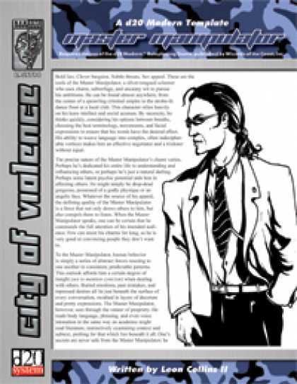 Role Playing Games - Prototype: Master Manipulator