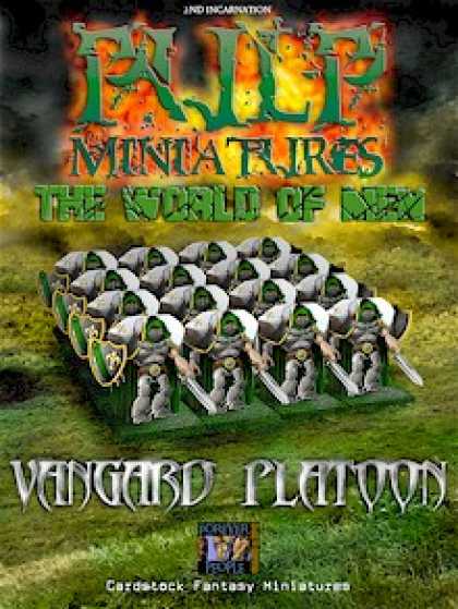 Role Playing Games - Pulp Miniatures - World of Men - Vangard Platoon