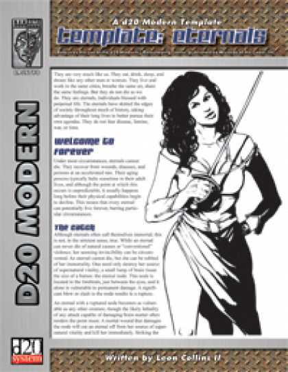 Role Playing Games - Template: Eternals