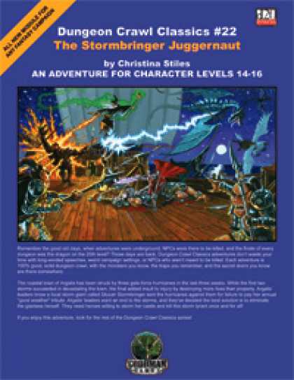 Role Playing Games - Dungeon Crawl Classics #22: The Stormbringer Juggernaut