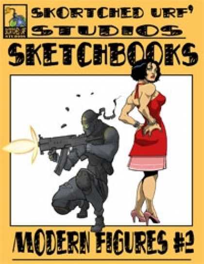 Role Playing Games - Skortched Urf' Studios Sketchbook: Modern figures #2