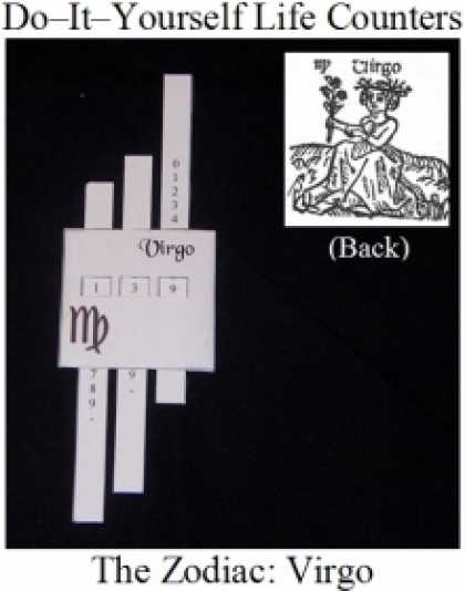 Role Playing Games - Do-it-Yourself Life Counter: Virgo