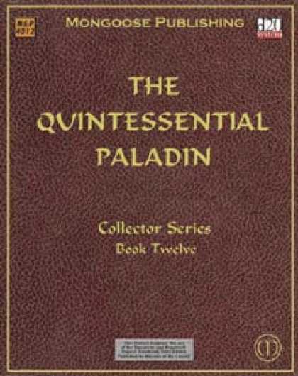 Role Playing Games - The Quintessential Paladin