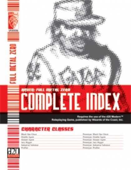 Role Playing Games - Haven: Full Metal Zero Index