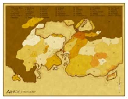 Role Playing Games - C&C Aihrde Political Map