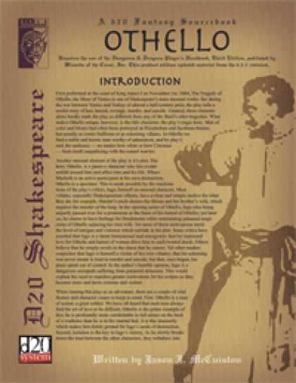 Role Playing Games - D20 Shakespeare: Othello