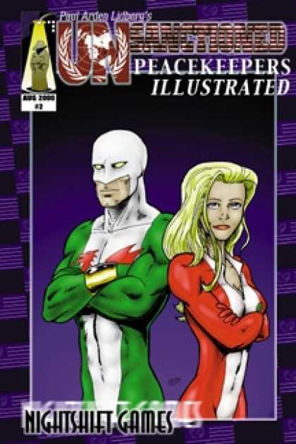 Role Playing Games - UNSanctioned: Peacekeepers Illustrated