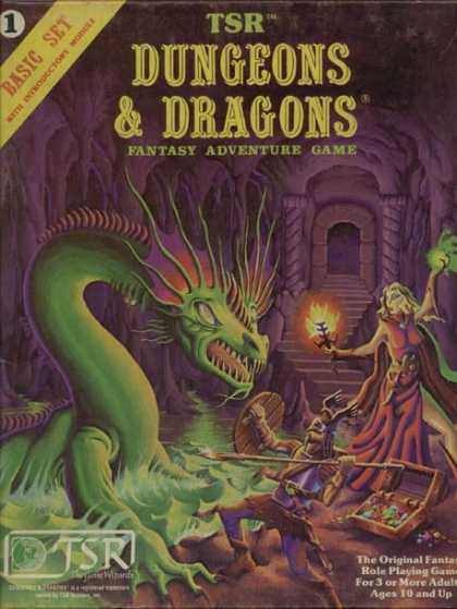 Role Playing Games - Dungeons & Dragons (TSR)