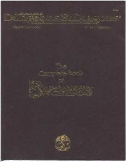 Role Playing Games - The Complete Book of Dwarves