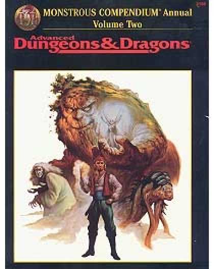 Role Playing Games - Monstrous Compendium Annual - Volume II