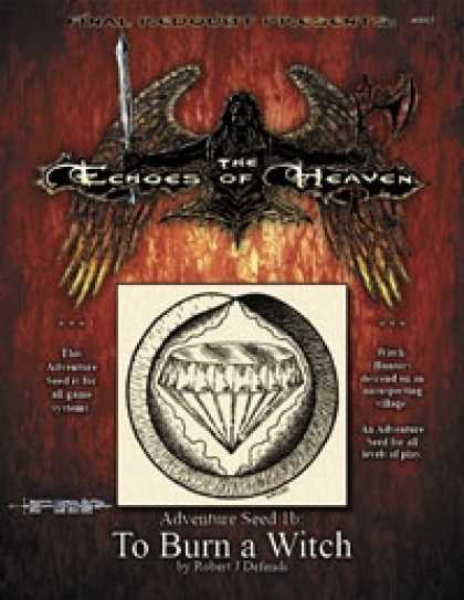 Role Playing Games - Adventure Seed 1b: To Burn a Witch