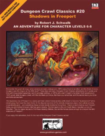 Role Playing Games - Dungeon Crawl Classics #20: Shadows in Freeport