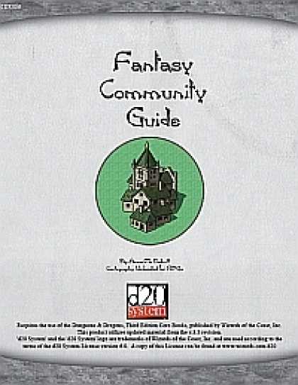 Role Playing Games - Fantasy Community Guide: Hamlets, Thorps & Villages