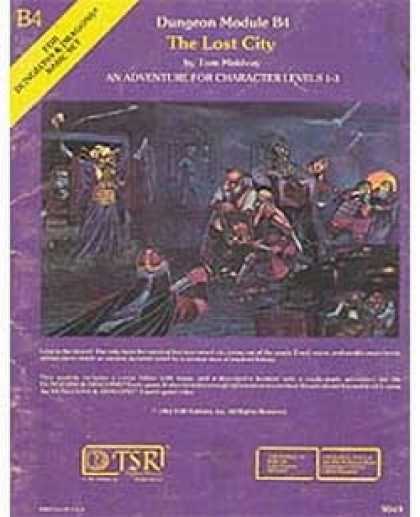 Role Playing Games - B4 - The Lost City