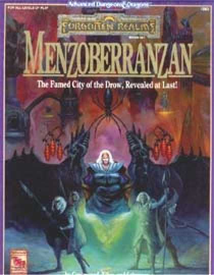 Role Playing Games - Menzoberranzan Campaign Set