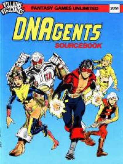 Role Playing Games - The DNAgents Sourcebook