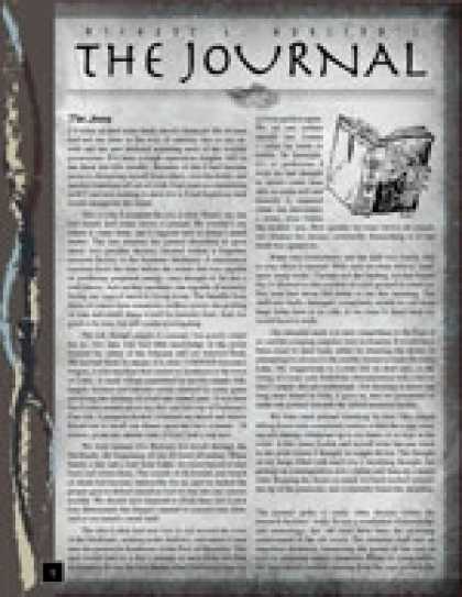 Role Playing Games - Ave Molech - Journals - Volume 1