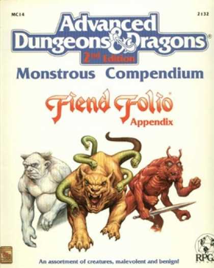 Role Playing Games - MC - Fiend Folio Appendix