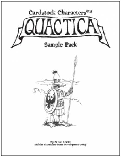 Role Playing Games - Cardstock Characters™: Quactica Sample Pack