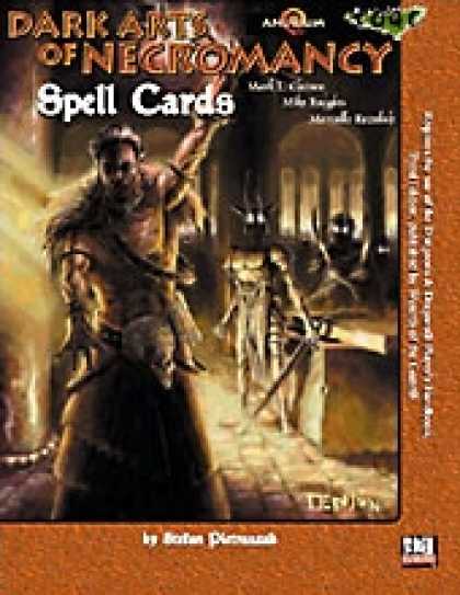 Role Playing Games - Dark Arts of Necromancy Spell Cards