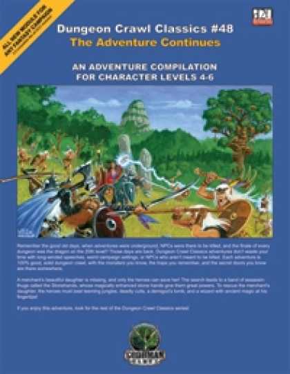Role Playing Games - Dungeon Crawl Classics #48: The Adventure Continues