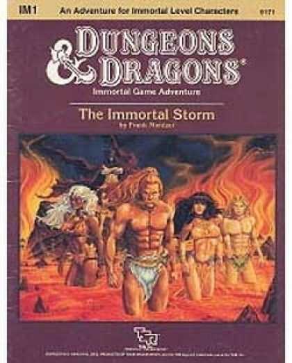 Role Playing Games - The Immortal Storm