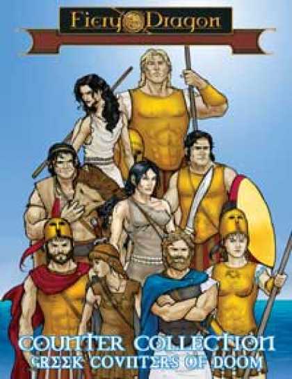 Role Playing Games - Counter Collection: Greek Counters Of Doom