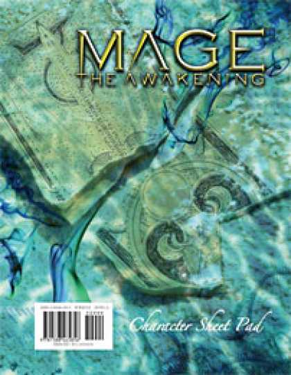 Role Playing Games - Mage: The Awakening Character Sheet Pad