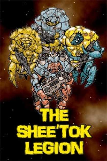 Role Playing Games - Budget Battlefield Cardstock Shee'Tok Army & Vehicles