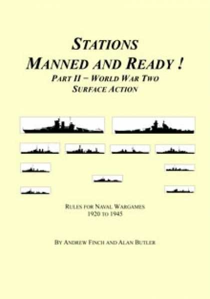 Role Playing Games - Stations Manned and Ready - Part II Surface Action - 1920-1945