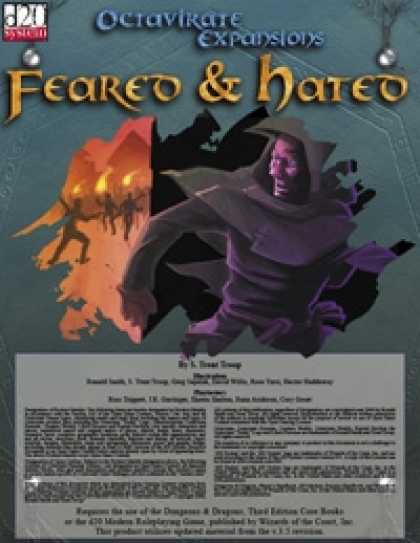 Role Playing Games - Octavirate Expansions: Feared and Hated