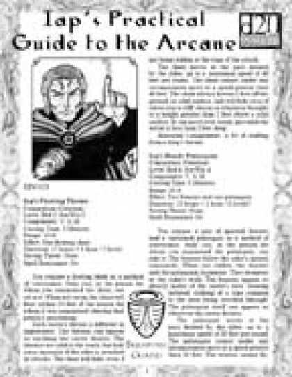 Role Playing Games - Iap's Practical Guide to the Arcane #1