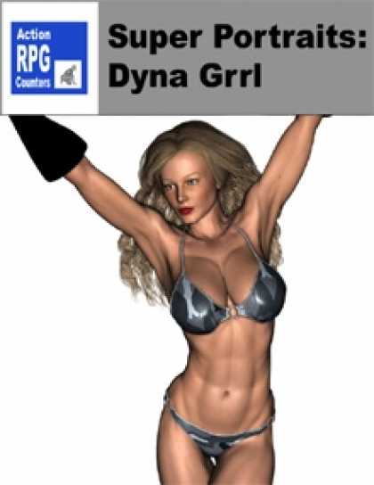 Role Playing Games - Action RPG Counters: Super Portraits - Dyna Grrl