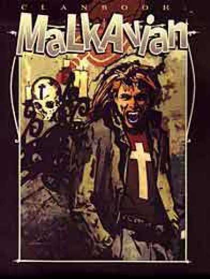 Role Playing Games - Clanbook: Malkavian - Revised Edition