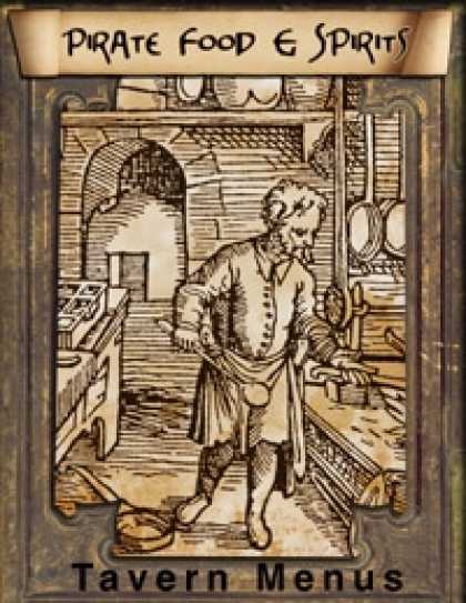 Role Playing Games - Tavern Menus: Pirate Food & Spirits
