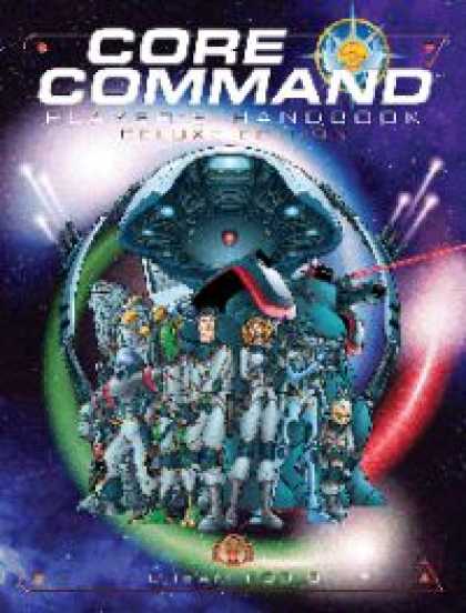 Role Playing Games - CORE Command Player's Handbook Deluxe Edition