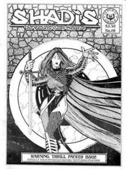 Role Playing Games - Shadis magazine issue #8