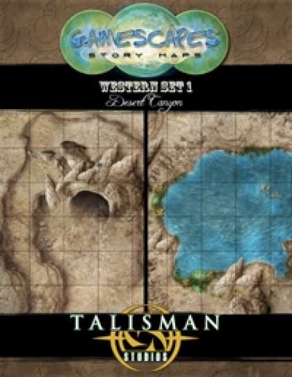 Role Playing Games - Gamescapes: Story Maps, Western Set 1