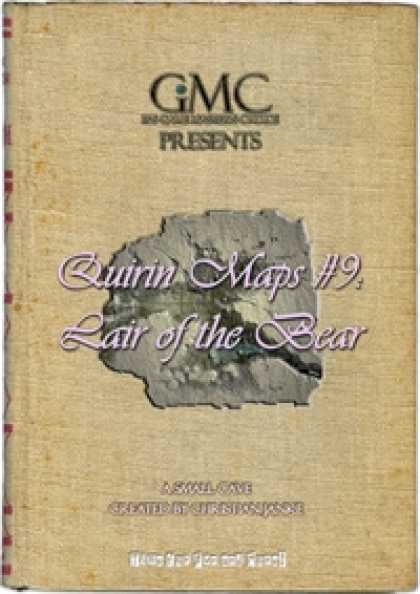Role Playing Games - Quirin Maps #9: Lair of the Bear