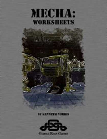 Role Playing Games - Mecha: Worksheets
