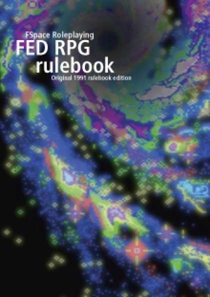 Role Playing Games - FSpace Roleplaying FED RPG rulebook original edition