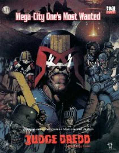 Role Playing Games - Mega-City One's Most Wanted & GM's Screen