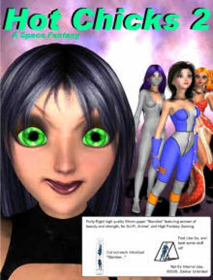 Role Playing Games - Hot Chicks 2: A Space Fantasy
