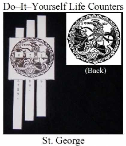 Role Playing Games - Do-it-Yourself Life Counter: St. George