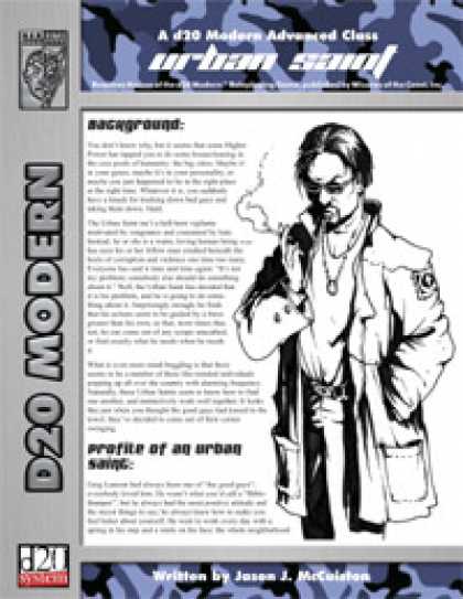 Role Playing Games - Prototype: Urban Saint
