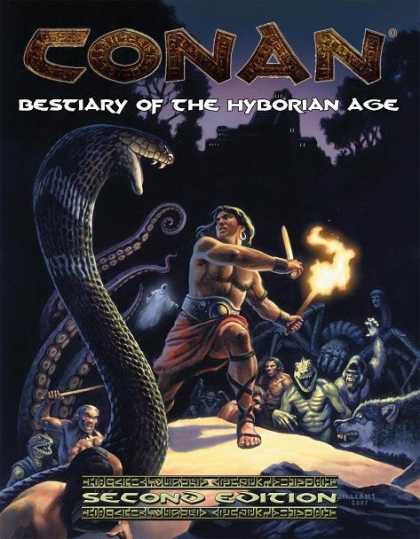 Role Playing Games - Bestiary of the Hyborian Age