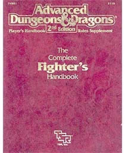 Role Playing Games - The Complete Fighter's Handbook