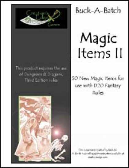 Role Playing Games - Buck-A-Batch: Magic Items II